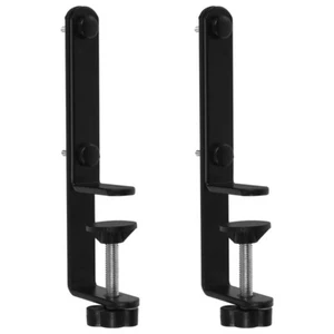 2 Pcs Desktop Nail Board Stand Pegboards Partition Panel Clamp Shelf - Picture 1 of 12