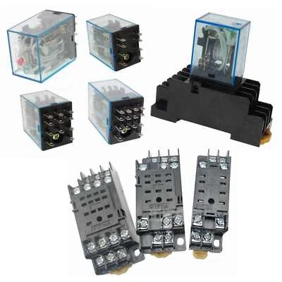 8/11/14 Pins DPDT 3PDT 4PDT MY2NJ MY3NJ MY4NJ 5A Coil Power Relay JQX-13F