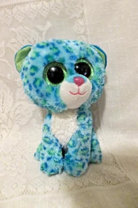 TY BEANIE BOOS "LEONA" 6" PLUSH - Picture 1 of 4
