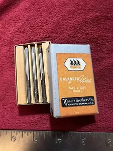 Vintage Winter Brothers 10-24 Zapfhahn Set mit original Holzschale und verstärkter Box. - Bild 1 von 6