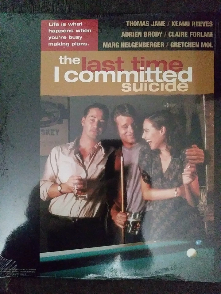 SEALED The Last Time I Committed Suicide Laserdisc corner of shrink torn cut cov - Image 1 of 1
