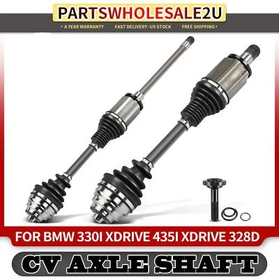 2x Conjunto de eje CV delantero para BMW 330i M235i xDrive 428i xDrive Gran Coupé Foto 1 de 4