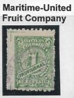Stamps-Colombia. 1920. 1c Vert Sg:382. D'Occasion " Etats-Unis Fruit Company "