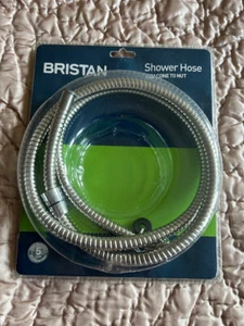 Bristan 1.5m Cone To Cone Std Bore Shower Hose HOS 150CC01 C, chrome finish. - Picture 1 of 4