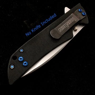 Blue Titanium (Screws) for Kershaw Skyline Folder 1760 Skyline ( No Knife )  - Image 1 of 4