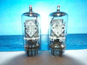 EF86 TELEFUNKEN # MATCHED PAIR # NOS # (4767) - Bild 1 von 5