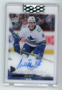 2022-23 Upper Deck Clear Cut Nils Aman Rookie Auto #CC-AM - Picture 1 of 1