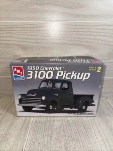 AMT/ERTL 1950 CHEVY 3100 PICKUP PLASTIC MODEL KIT - 1/25 - open box sealed parts - Bild 1 von 3