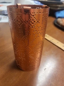 Bath And Body Works Copper Tealight Holder - Foto 1 di 3