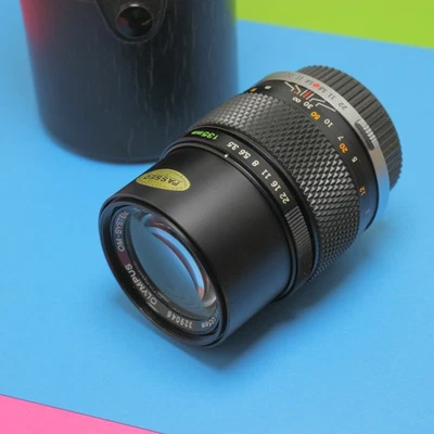 Olympus OM-system 135mm F3.5 tele prime slr lens Made in Japan. - Image 1 of 4