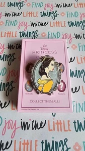 PALMA Disney Princesa Camafeos Misterio La Bella y la Bestia Bella Vestido Dorado LE300 Prendedor - Imagen 1 de 1