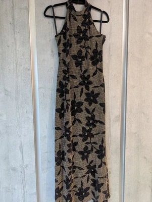 Impresionante Vestido de Noche Joseph Ribkoff Elástico Detalle Brillante Talla 10 Foto 1 de 4