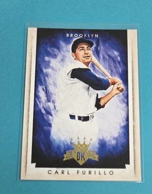 2015 Panini Diamond Kings #23 Carl Furillo Brooklyn Dodgers BASEBALL Card 7E - Image 1 of 2