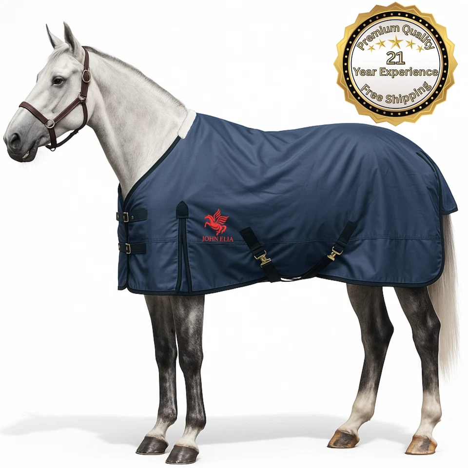 YOUSHA ELIA Outdoordecke Pferd 145cm | 300g 1200D Regendecke Wasserdicht - Bild 1 von 4