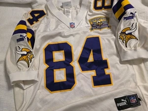 Randy Moss 2000 Minnesota Vikings Home Puma Authentic Jersey Size 54 - Picture 1 of 10