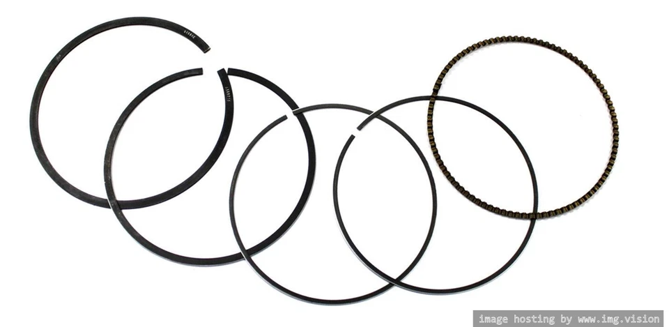 Namura Standard Bore Piston Rings fits Honda Rancher 350 2x4 & 4x4 TRX350 78.5mm - Image 1 of 4