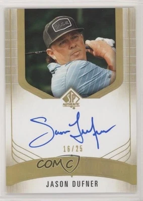 2021 SP Authentic Marks of Distinction /25 Jason Dufner #MD-JD Auto - Image 1 of 2