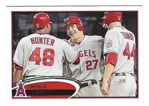 2012 Topps Series 2 Mike Trout #446 Los Angeles Angels - Picture 1 of 2