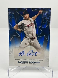 2025 TOPPS SERIES 2 GARRETT CROCHET 085/150 BLUE BASEBALL STARS AUTO BSA2-GC - Picture 1 of 2