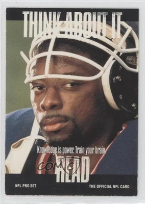 1991 Pro Set Think About It Carl Banks (Small Text on Back) #373 - Image 1 of 2