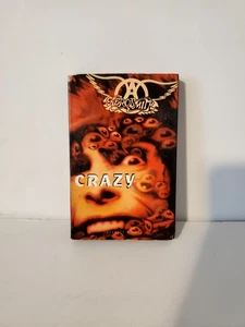 Aerosmith "Crazy" Cassette Tape single, (1993) - Picture 1 of 3