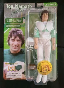 MEGO 2018 JOE NAMATH 8" ACTION FIGURE LTD EDITION NEW - Picture 1 of 2