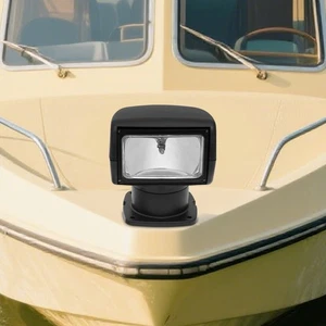 Faro di ricerca telecomando yacht multifunzione barca faretto alogeno 12V 100W - Foto 1 di 19
