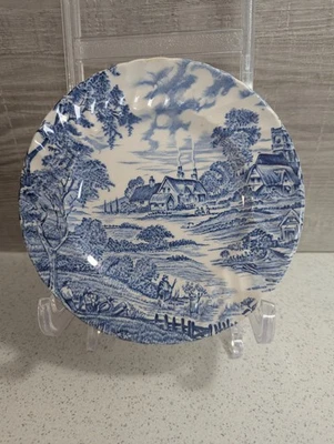 Ridgeway Staffordshire Meadowsweet Hand Engraved Ironstone Side Plate 1973 - Image 1 of 4