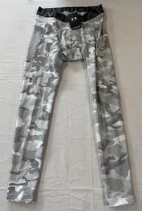 Under Armour Herren UA ColdGear Infrared Leggings Hose Camouflage-Grau Large 1381744 - Bild 1 von 10
