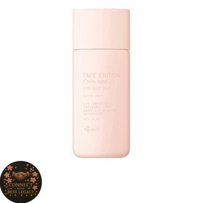 ettusais Face Edition Skin Base Pink SPF35 PA++ 30ml Oily Skin Japan - Image 1 of 4