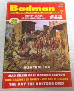BADMAN Magazine  FALL 1972.  Mad Killer Of El Dorado Canyon - Picture 1 of 2