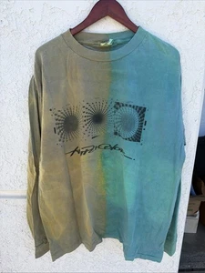 Vintage Hypercolor Long Sleeve T Shirt Mens Large Generra Retro VTG 90s - Picture 1 of 24