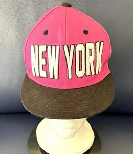 Elidan-Childs- New York Baseball SnapBack Pink, Black & White-B200 - Picture 1 of 7