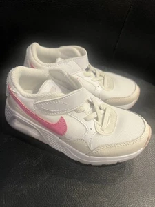 Nike Air Max Size 11.5C SC (PSV) CZ5356-120 White W/Pink New, Sneakers. - Picture 1 of 6