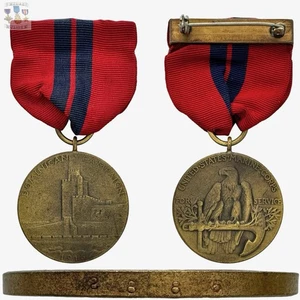 #2885 U.S. MARINE CORPS 1916 DOMINICAN CAMPAIGN MEDAL NUMBERED JOSEPH MEYER - Picture 1 of 11