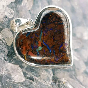 Nejavata Queensland Boulder Opal 50.00 ct S925 Silver Custom-made Pendant - Bild 1 von 6
