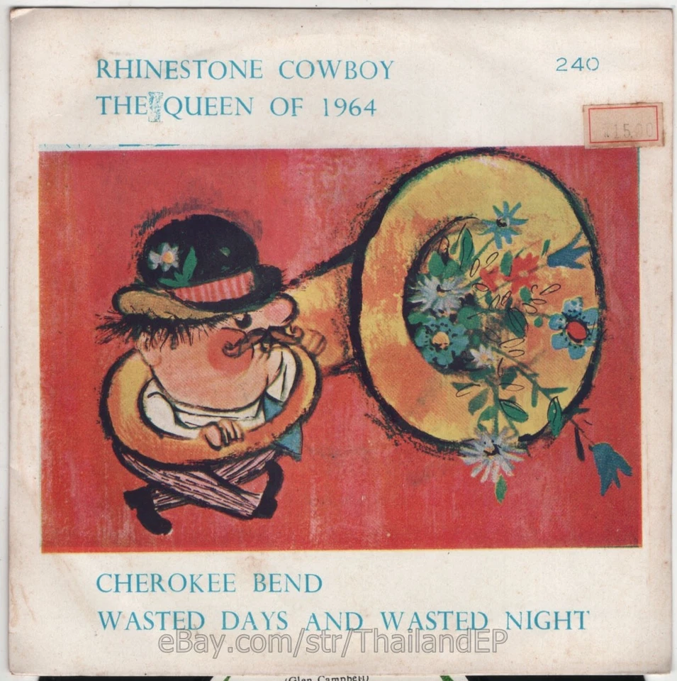 GLEN CAMPBELL /NEIL SEDAKA /GORDON LIGHTFOOT / THAI EP 7" THAILAND 45RPM Foto 1 de 3