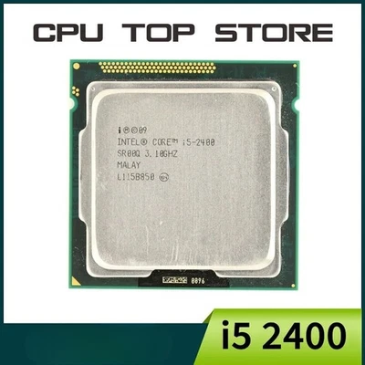 Intel Core i5 2400 Quad-Core 3.1GHz LGA 1155 desktop cpu processor - Image 1 of 2