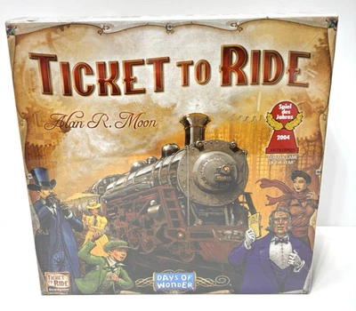 Ticket to Ride Board Game Train Adventure Cross-Country Family Strategy Game NEW - Image 1 of 4