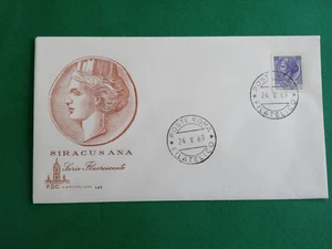REPUBLIK - FDC - 1969 - SYRAKUS - SERIE - FLUORESZIEREND - KAPITOLIUM - Bild 1 von 1
