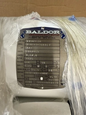 NEW Baldor Duty Motor 1/2Hp 230v 460v M# VVDN3538 - Image 1 of 2
