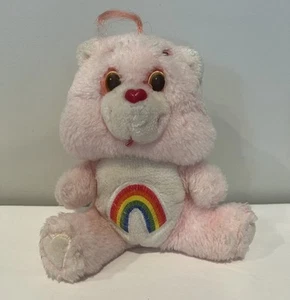 De colección - 1983 Care Bears Cheer Bear - Peluche rosa - 6" - Kenner Rainbow - Imagen 1 de 17