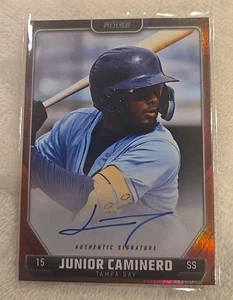 2024 Pulse Baseball Auto Junior Caminero #A-JCA RED #/99 - Bild 1 von 3