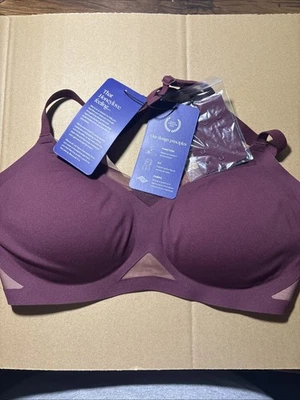 NWT Honeylove Liftwear Crossover Bra Size S Color Fig - Image 1 of 4