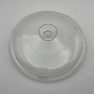 Tapa de vidrio PYREX G1C 8-3/4" OD - 8" ID ~ Se adapta a olla rival EXCELENTE - Imagen 1 de 7