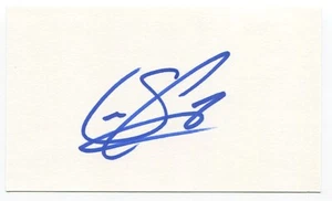 Sean Casey Signed 3x5 Index Card Autographed MLB Baseball Cincinnati Reds - Picture 1 of 2
