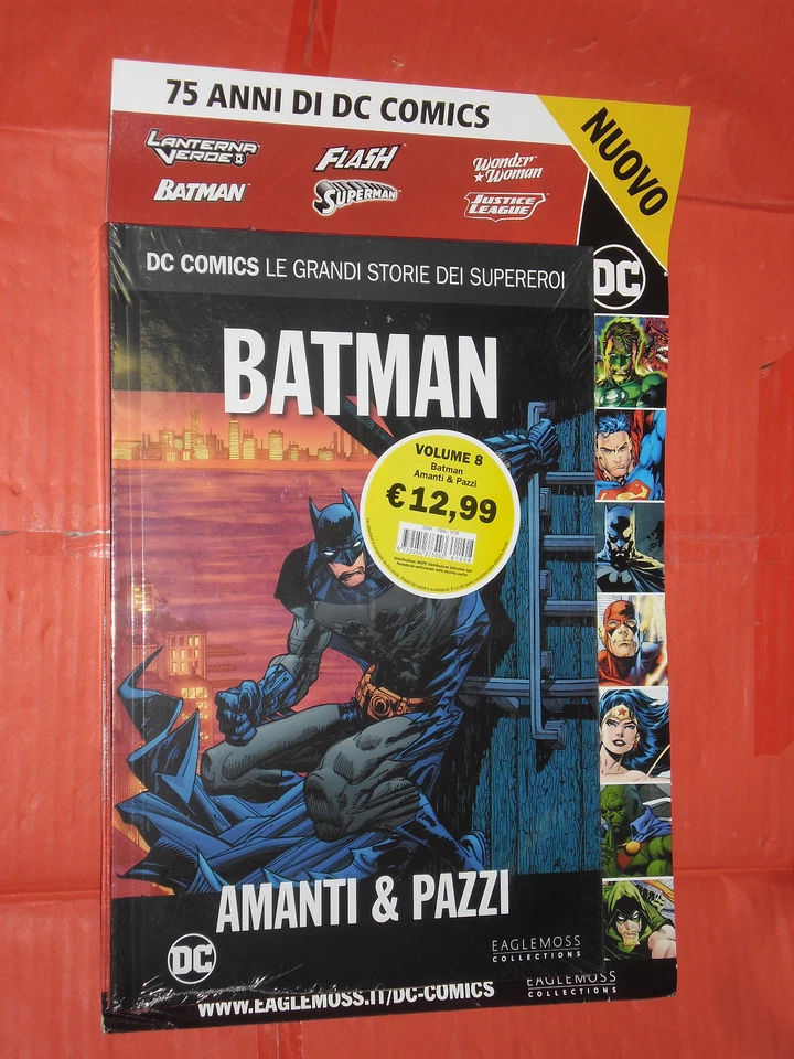DC COMICS- GRANDI STORIE SUPEREROI- N°8- BATMAN- amanti- SIGILLATO- EAGLEMOSS - Immagine 1 di 1