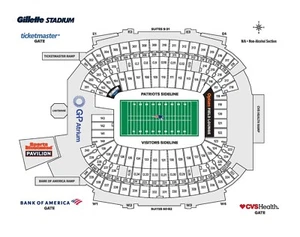 2025 New England Patriots 4-Ticket Season Package - Picture 1 of 1