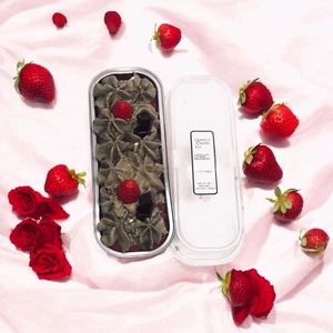 Chocolate-Covered Strawberry Tin Candle | Scented Decorative Candle - Picture 1 of 9