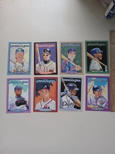 Lot Of 8 1993 Leaf, Inc. Baseball Postcards #1,3,5,7,9,11,12,15 SEE PHOTOS - Picture 1 of 16